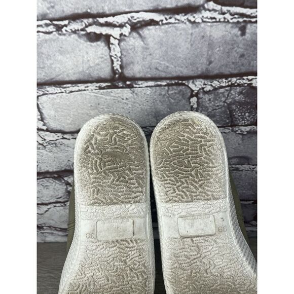 Potoma Green Canvas Fabric Slip On Casual Sneakers Shoes Women’s Sz 39EU/8.5M US - Picture 14 of 16